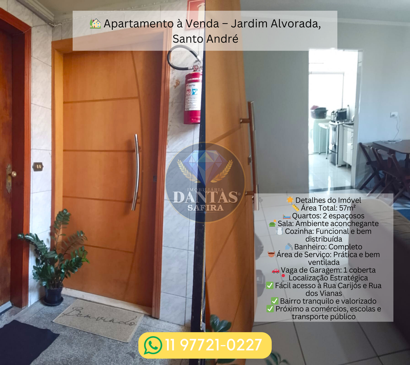 Apartamento 2Dorm, Jardim Alvorada - Santo André