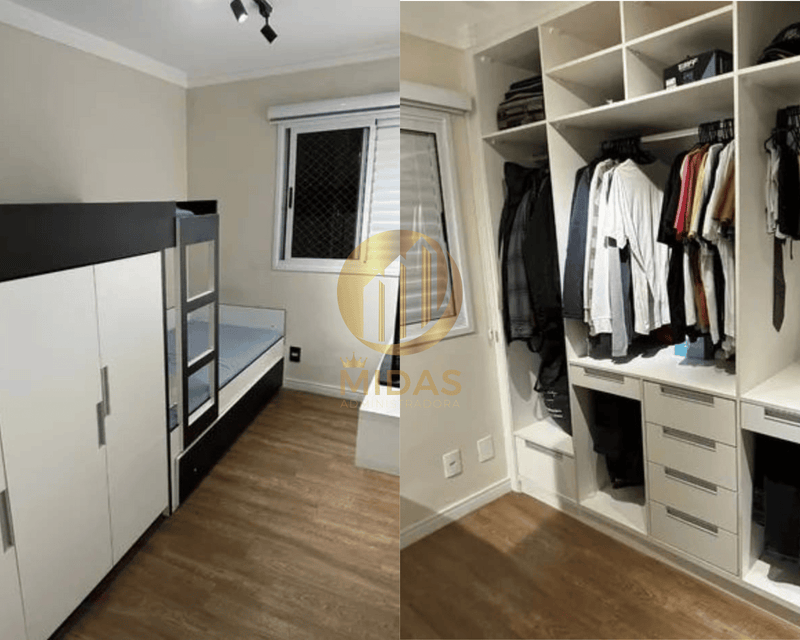 Apartamento 2Dorms Valparaiso, Santo André 70m²